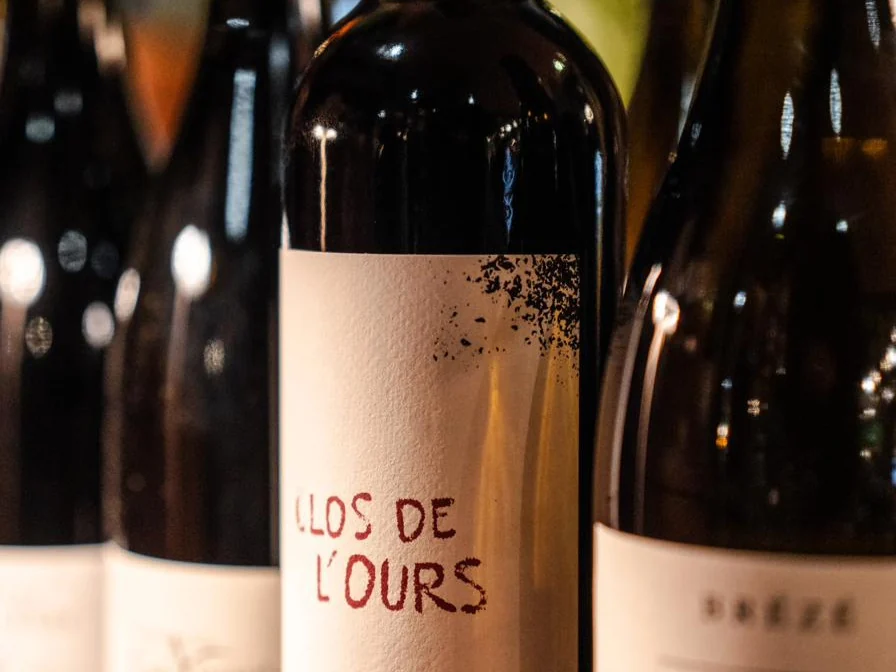 Algunas botellas de la bodega